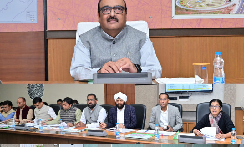 प्रधानमंत्री राष्ट्रीय कृषि विकास योजना की राज्य स्तरीय स्वीकृति समिति की बैठक सम्पन्न…..