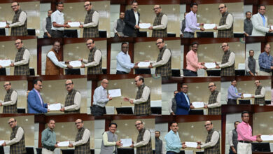 ई-ऑफिस में उत्कृष्ट कार्य करने वाले अधिकारी-कर्मचारियों को मुख्य सचिव ने किया सम्मानित….