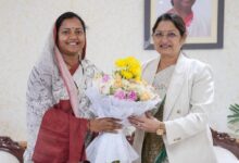 छत्तीसगढ़ मना रहा ‘महतारी गौरव वर्ष’: मंत्री श्रीमती लक्ष्मी राजवाड़े ने केन्द्रीय मंत्री श्रीमती अन्नपूर्णा देवी को दी जानकारी…. छत्तीसगढ़ मना रहा ‘महतारी गौरव वर्ष’: मंत्री श्रीमती लक्ष्मी राजवाड़े ने केन्द्रीय मंत्री श्रीमती अन्नपूर्णा देवी को दी जानकारी….