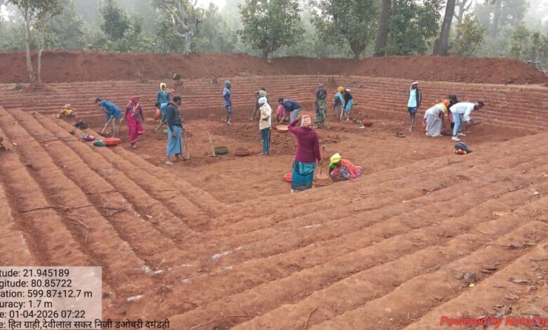 जल संरक्षण से आजीविका तक: छत्तीसगढ़ में ‘आजीविका डबरी’ अभियान बना ग्रामीण बदलाव की धुरी…..