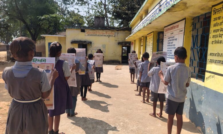 प्रार्थना सभा में गूंजेंगी अखबार की सुर्खियां : विद्यार्थियों की दिनचर्या में शामिल हुआ अखबार वाचन….