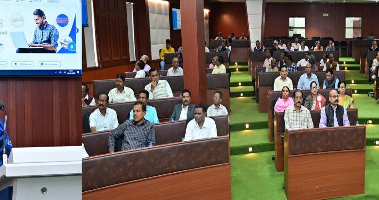 मिशन कर्मयोगी के अंतर्गत मंत्रालय में दो दिवसीय प्रशिक्षण….