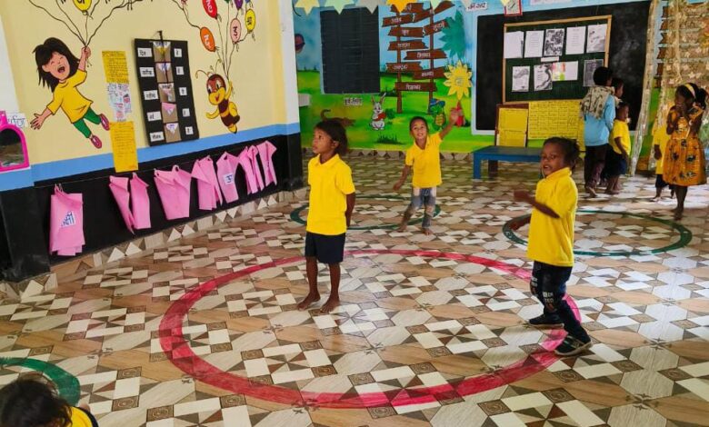 नन्हे कदम, सशक्त भारत आंगनबाड़ी केंद्रों का राष्ट्रीय रूपांतरण: शिक्षा, पोषण, सुरक्षा और रोजगार का समन्वित मॉडल….