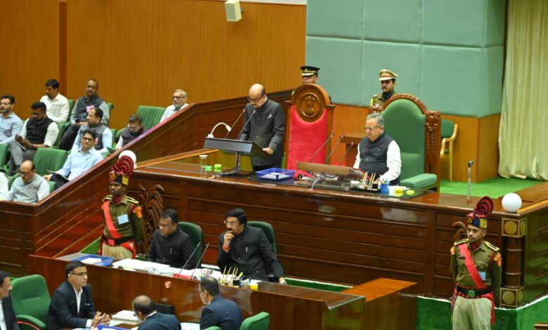 राज्यपाल रमेन डेका ने छत्तीसगढ की 6 वीं विधानसभा के अष्टम् सत्र को संबोधित किया…. राज्यपाल रमेन डेका ने छत्तीसगढ की 6 वीं विधानसभा के अष्टम् सत्र को संबोधित किया….