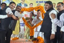 उद्योग मंत्री लखनलाल देवांगन ने आज कोरबा में 30 लाख रूपए की लागत से निर्मित डोम का किया लोकार्पण