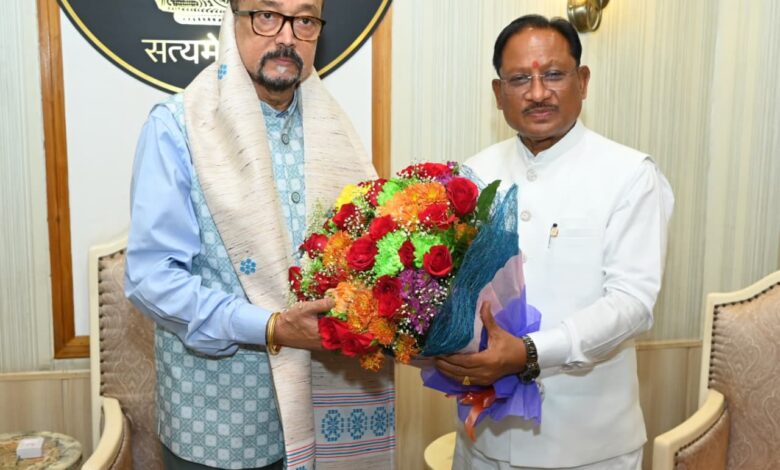 मुख्यमंत्री विष्णु देव साय ने राज्यपाल रमेन डेका को जन्मदिन की दी शुभकामनाएँ…..