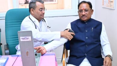 स्वास्थ्य के प्रति जागरूकता का संदेश: मुख्यमंत्री विष्णुदेव साय ने विधानसभा परिसर में तीन दिवसीय स्वास्थ्य शिविर का किया शुभारंभ….