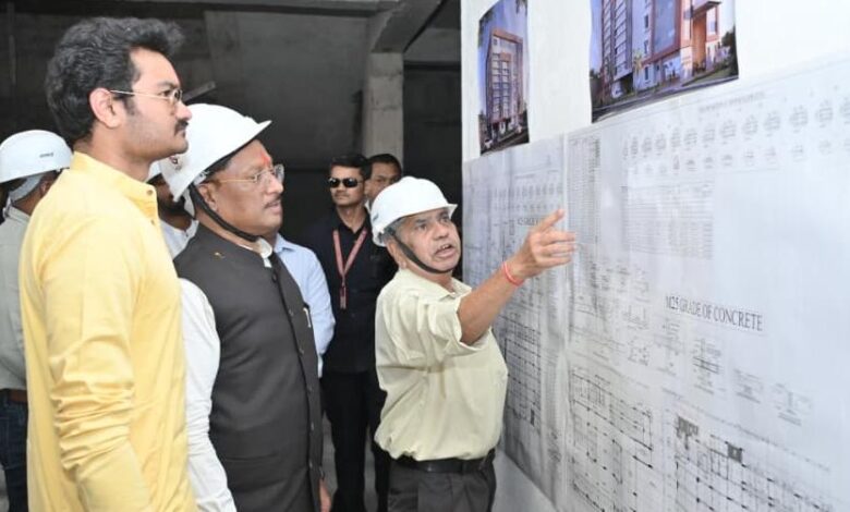 मुख्यमंत्री विष्णुदेव साय ने किया निर्माणाधीन जगदेव राम उरांव कल्याण आश्रम चिकित्सालय का अवलोकन…. मुख्यमंत्री विष्णुदेव साय ने किया निर्माणाधीन जगदेव राम उरांव कल्याण आश्रम चिकित्सालय का अवलोकन….