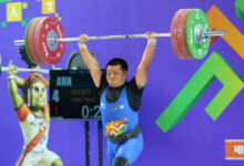 खेलो इंडिया ट्राइबल गेम्स 2026 : भारत्तोलन पुरुष 88 किग्रा वर्ग में अरुणाचल के रुबा ताडु बने चैंपियन…