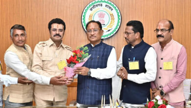 इंद्रावती नदी पर बैराज की स्वीकृति पर जगदलपुर नगर निगम के प्रतिनिधिमंडल ने मुख्यमंत्री का जताया आभार….