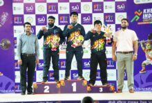 खेलो इंडिया ट्राइबल गेम्स-2026 : वेटलिफ्टिंग में 71 किग्रा वर्ग में सिल्वन बेह्रोथाटलो का स्वर्णिम प्रदर्शन….