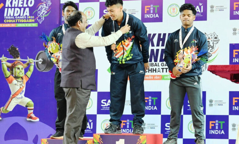 उप मुख्यमंत्री अरुण साव खेलो इंडिया ट्राइबल गेम्स देखने पहुंचे….