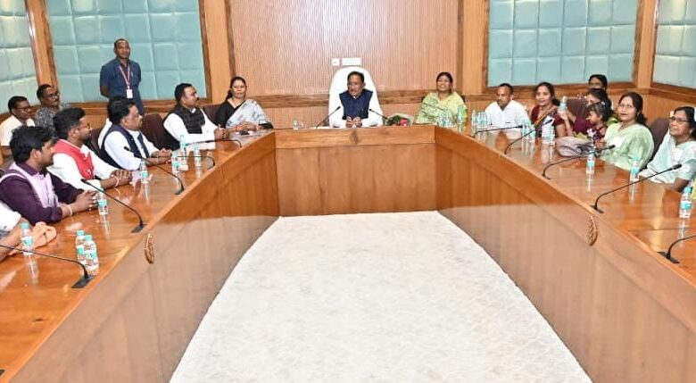 ग्रामीण विकास में सरपंचों की है महत्वपूर्ण भूमिका – मुख्यमंत्री विष्णु देव साय…..