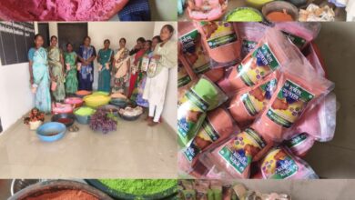 राष्ट्रीय ग्रामीण आजीविका मिशन से महिलाओं को मिली नई पहचान: हर्बल गुलाल निर्माण से आत्मनिर्भर बनीं झाटीबिन की दीदियां…..