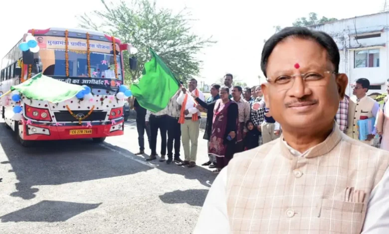 मुख्यमंत्री विष्णुदेव साय के नेतृत्व में शासन के द्वारा 10 बसें संचालित: सुकमा के सुदूर अंचलों में आवागमन हुआ आसान, जनप्रतिनिधियों ने मुख्यमंत्री ग्रामीण बस सेवा को हरी झंडी दिखाकर किया रवाना…..
