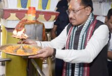 मुख्यमंत्री विष्णु देव साय ने रायगढ़ के राजापारा स्थित भगवान जगन्नाथ मंदिर में की पूजा-अर्चना….