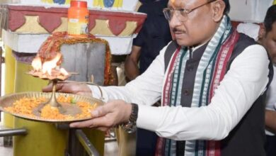 मुख्यमंत्री विष्णु देव साय ने रायगढ़ के राजापारा स्थित भगवान जगन्नाथ मंदिर में की पूजा-अर्चना….