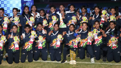 खेलो इंडिया ट्राइबल गेम्स (नवां दिन राउंड-अप): किरण पिस्दा के एकमात्र गोल से छत्तीसगढ़ ने महिला फुटबॉल का स्वर्ण जीता; सोरेन, रीथुश्री और नागिनी ने एथलेटिक्स में दूसरा गोल्ड हासिल किया….