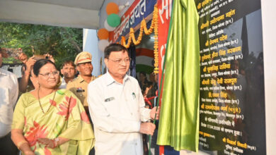 उद्योग मंत्री लखन लाल देवांगन ने महिला थाना का किया लोकार्पण…..