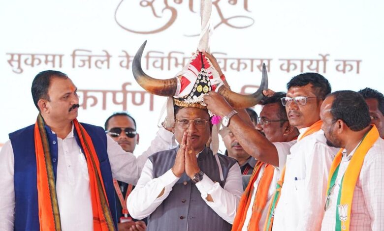 नक्सलमुक्त बस्तर में विकास की नई गूंज : मुख्यमंत्री विष्णुदेव साय ने सुकमा को दी 308 करोड़ के विकास कार्यों की सौगात…. नक्सलमुक्त बस्तर में विकास की नई गूंज : मुख्यमंत्री विष्णुदेव साय ने सुकमा को दी 308 करोड़ के विकास कार्यों की सौगात….