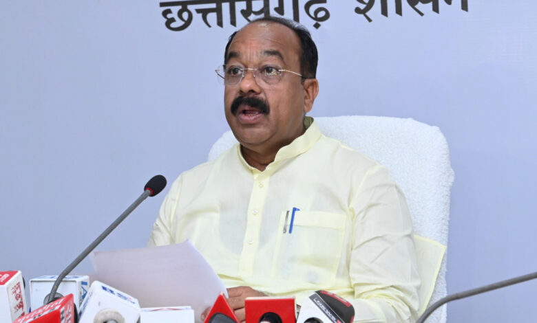 उप मुख्यमंत्री अरुण साव ने कैबिनेट की बैठक में लिए गए निर्णयों की जानकारी दी…..