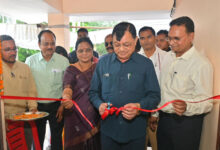 1×5 एमवीए क्षमता वाले 33/11 केवी नवनिर्मित विद्युत उपकेंद्र का मंत्री लखन लाल देवांगन ने किया लोकार्पण…..