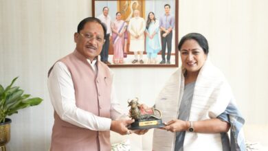 नई दिल्ली में मुख्यमंत्री विष्णु देव साय ने दिल्ली की मुख्यमंत्री रेखा गुप्ता से की सौजन्य भेंट….