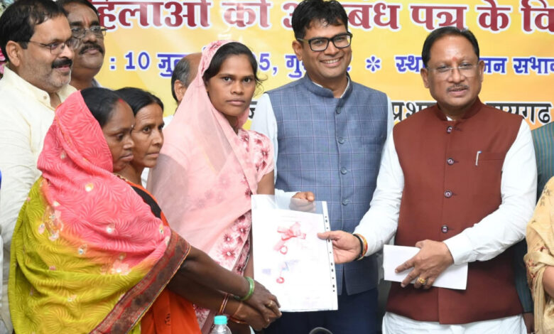 आत्मनिर्भरता, पोषण और बदलाव की नई पहचान बनीं महिला स्व-सहायता समूह: मुख्यमंत्री विष्णु देव साय….