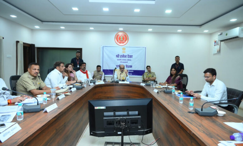 “जल संरक्षण जन आंदोलन बने, तभी बढ़ेगा भूजल”- राज्यपाल रमेन डेका…… “जल संरक्षण जन आंदोलन बने, तभी बढ़ेगा भूजल”- राज्यपाल रमेन डेका……