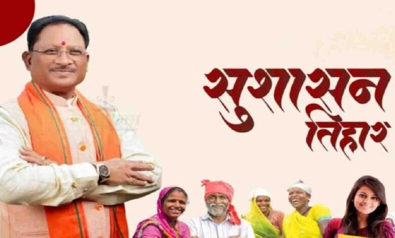 सुशासन तिहार में हितग्राहियों से आत्मीय संवाद: योजनाओं के लाभ से बदलती जिंदगी की तस्वीर देख मुख्यमंत्री हुए प्रसन्न…. सुशासन तिहार में हितग्राहियों से आत्मीय संवाद: योजनाओं के लाभ से बदलती जिंदगी की तस्वीर देख मुख्यमंत्री हुए प्रसन्न….
