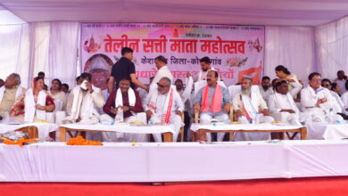 उप मुख्यमंत्री अरुण साव प्रथम तेलीन सत्ती माता महोत्सव में हुए शामिल….. उप मुख्यमंत्री अरुण साव प्रथम तेलीन सत्ती माता महोत्सव में हुए शामिल…..