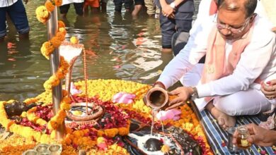 जलेश्वर महादेव धाम में मुख्यमंत्री विष्णुदेव साय ने किया जलाभिषेक: प्रदेश की सुख-समृद्धि की कामना की…