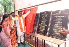 वन मंत्री केदार कश्यप ने एक करोड़ रुपए से अधिक के विकास कार्यों का किया भूमिपूजन…..