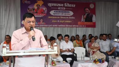 सुशासन तिहार 2026 : भीषण गर्मी में मुख्यमंत्री गांव-गांव, गली-गली घूमकर जनसमस्याओं के ले रहे जानकारी, करा रहे निराकरण: उद्योग मंत्री लखनलाल देवांगन…..