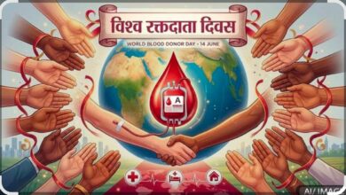 विश्व रक्तदाता दिवस 2026: बेमेतरा में 14 जून को विशाल रक्तदान शिविर, “Give Blood, Give Hope” थीम पर होगा आयोजन
