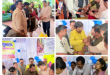 विधायक दीपेश साहू ने किया राष्ट्रीय पल्स पोलियो अभियान का शुभारंभ –

100 बिस्तर एमसीएच अस्पताल से जिलेभर में अभियान की शुरुआत, 96,085 बच्चों को पोलियो की खुराक पिलाने का लक्ष्य ।