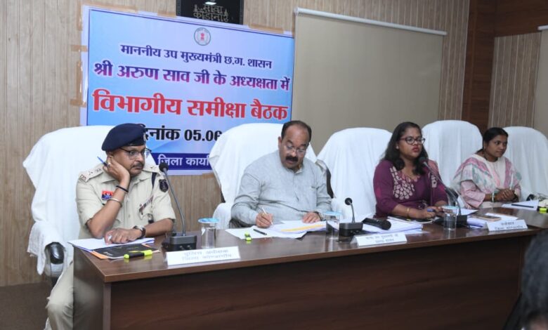 प्रभावी कार्यशैली और नई तकनीकों को अपनाकर समस्याओं का करें त्वरित समाधान – उप मुख्यमंत्री अरुण साव…