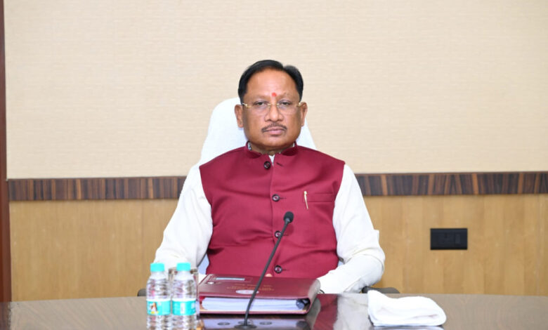 साय कैबिनेट के बड़े फैसले: मुख्यमंत्री विष्णु देव साय की अध्यक्षता में हुई बैठक में कई अहम निर्णयों पर लगी मुहर…. साय कैबिनेट के बड़े फैसले: मुख्यमंत्री विष्णु देव साय की अध्यक्षता में हुई बैठक में कई अहम निर्णयों पर लगी मुहर….
