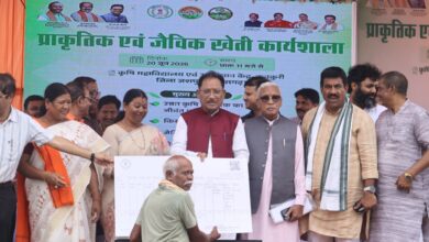 जैविक खेती, आधुनिक तकनीक और बेहतर बाजार व्यवस्था से बढ़ेगी किसानों की आय : मुख्यमंत्री विष्णुदेव साय…..
