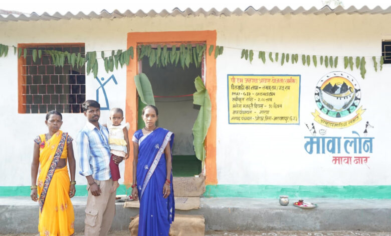 वनांचल में उतरी खुशहाली : पीएम जनमन से सच हुआ लखमुराम का पक्के घर का सपना साकार…..
