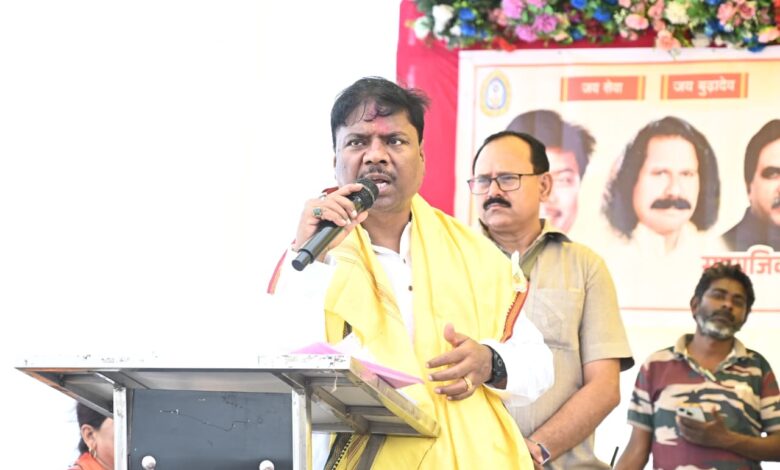 आदिवासी समाज के सशक्त नेतृत्व और शिक्षा से नए छत्तीसगढ़ का निर्माण हो रहा है: मंत्री केदार कश्यप….